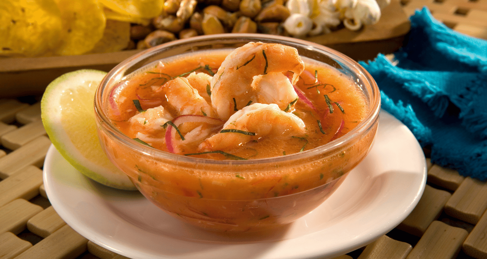 Ceviche Ecuatoriano de Camaron
