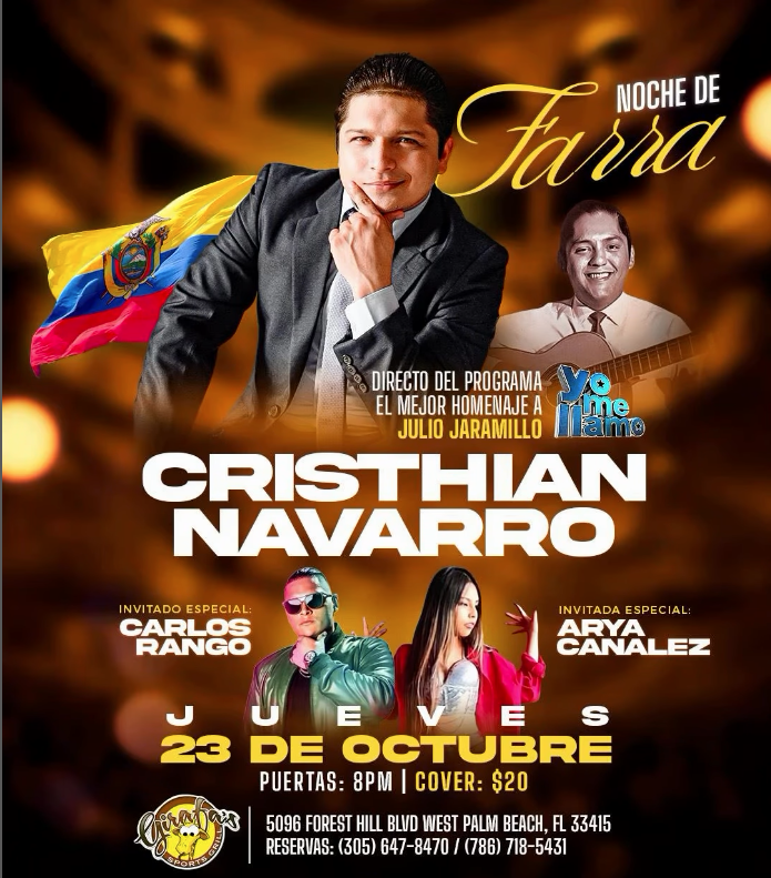 Concierto de Crithian Navarro