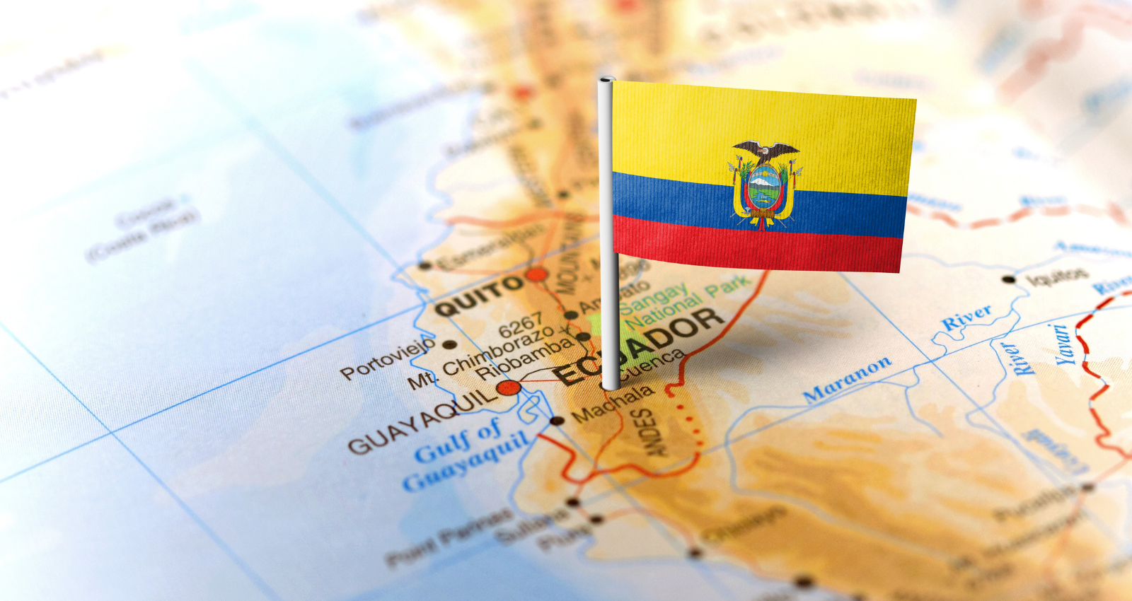 Mapa de Ecuador