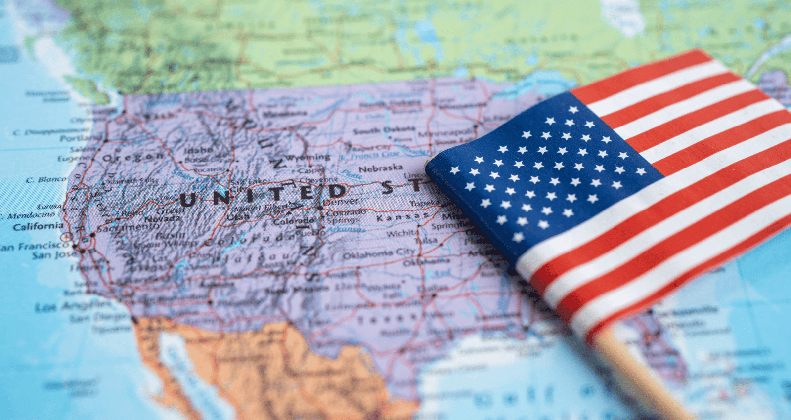 Mapa para guiarte en USA