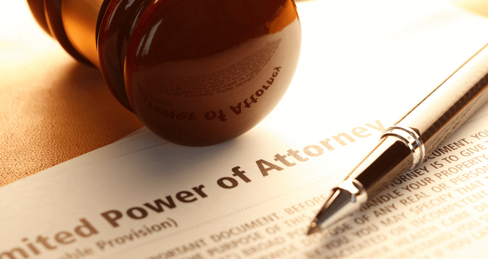 Poder de Apoderado y una Designación de Tutor